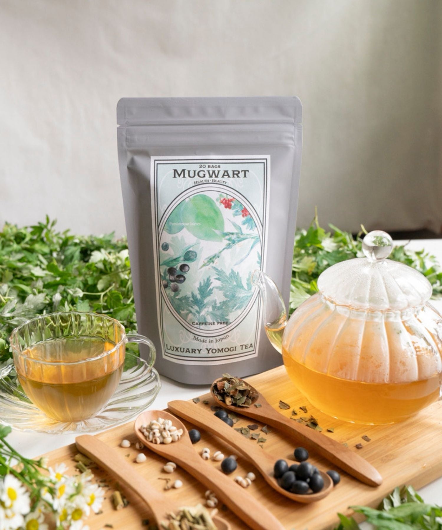 よもぎブレンドティー【5種類のハーブブレンド】/ F251-GS101 – +FT