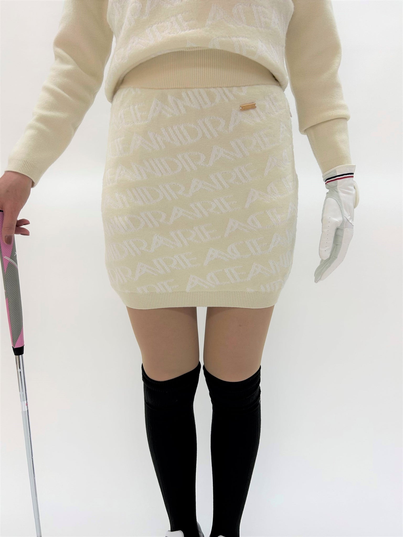 【 Golf Wear 】ACEANDRARE×+FTSUPREME.LA.LA.コラボゴルフスカート/F231-SK101