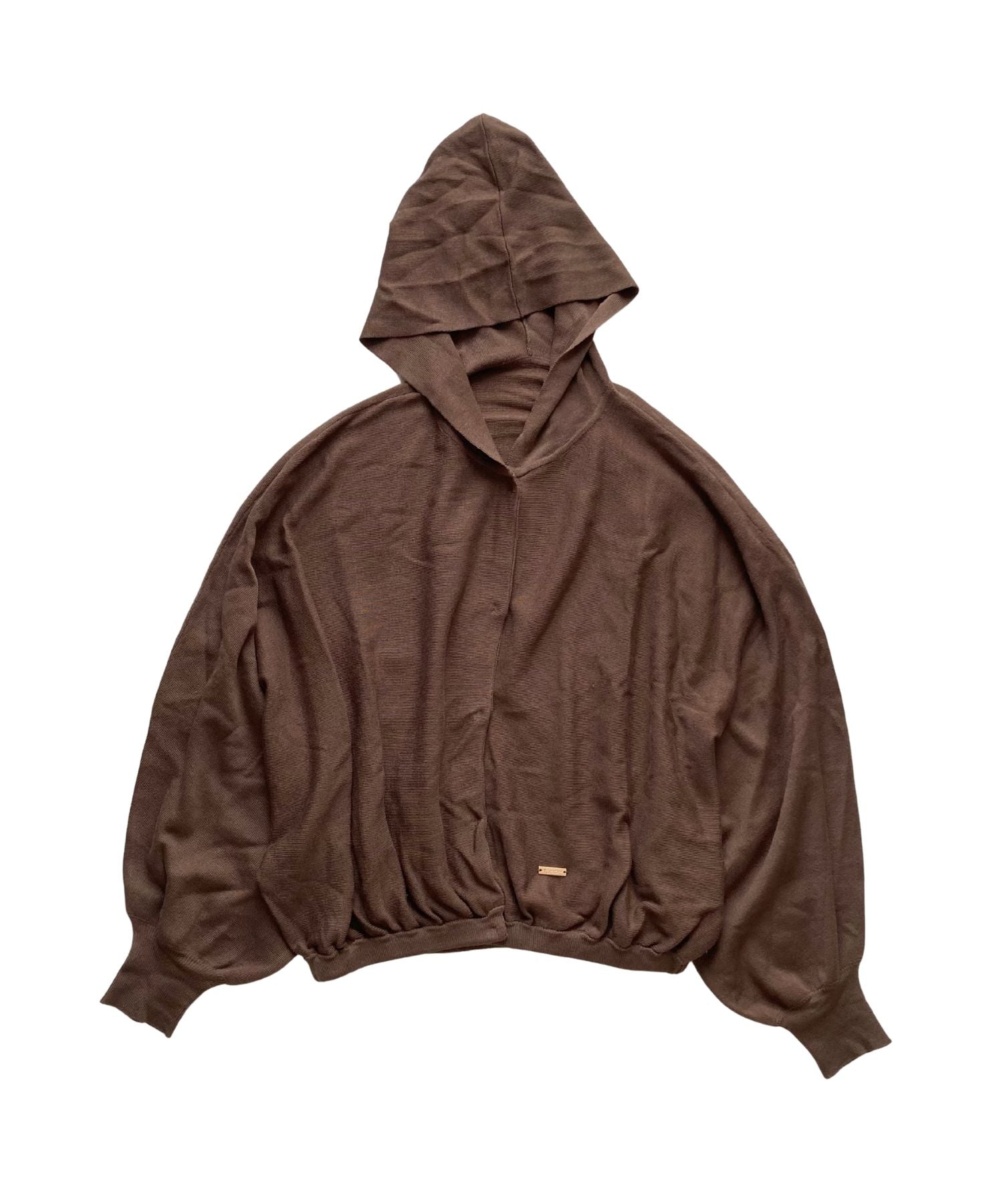 【美STコラボ】シルクプロテイン加工 ドルマンフーディー / F253-KT101