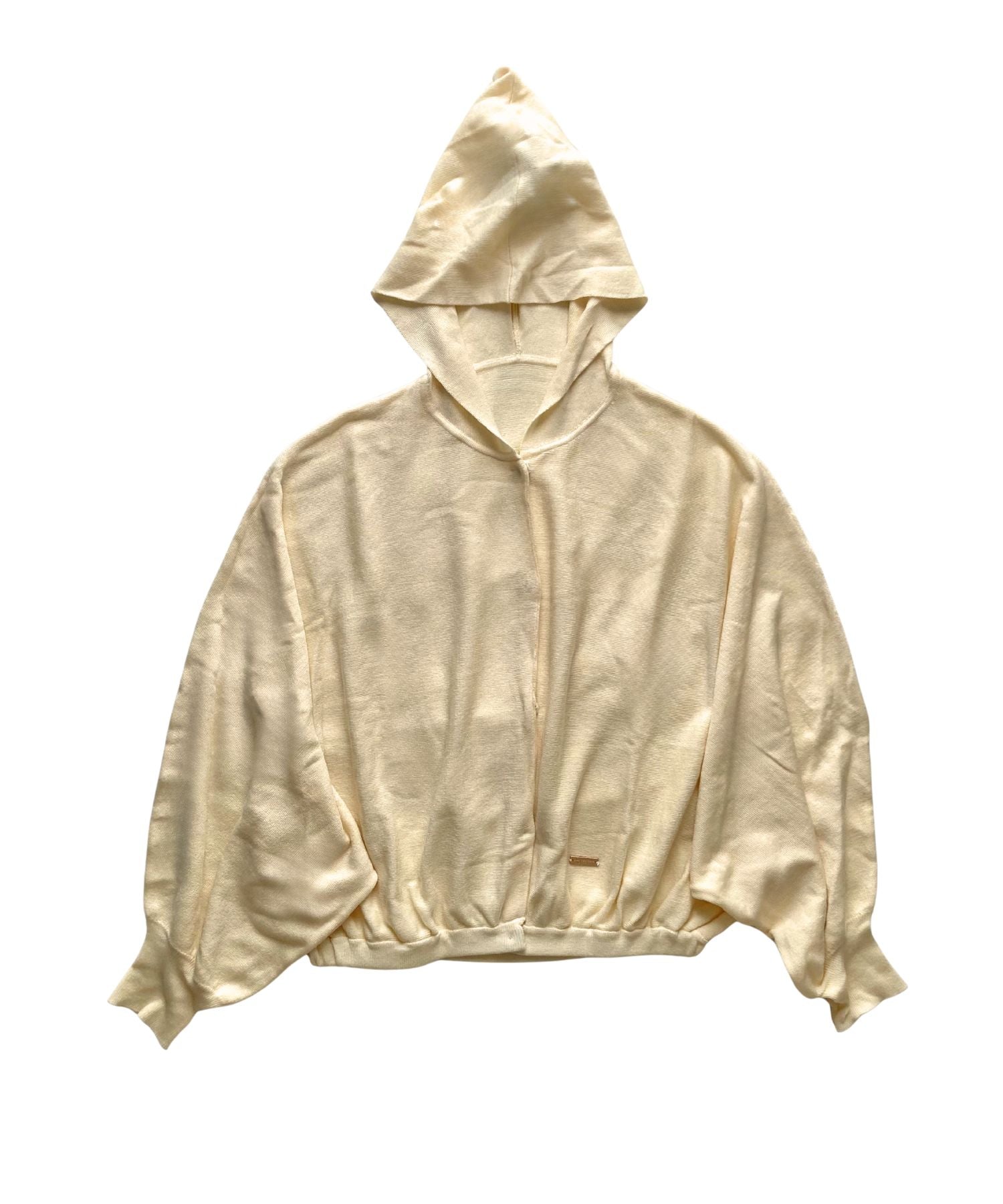 【美STコラボ】シルクプロテイン加工 ドルマンフーディー / F253-KT101