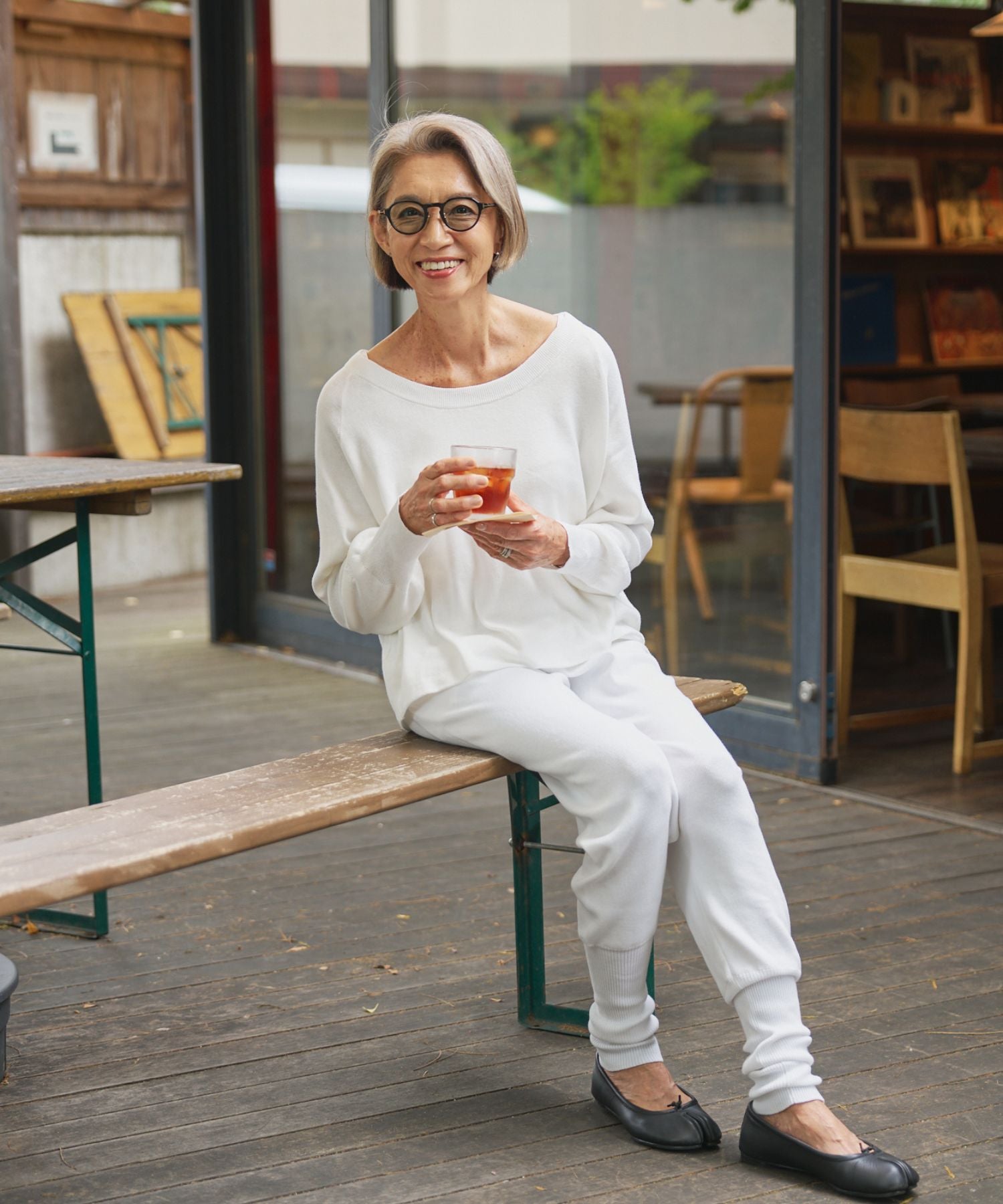 【LOVE GIVES LOVE×＋FT SUPREME.LA.LA.コラボ】ジョガーパンツ/ F251-PN102