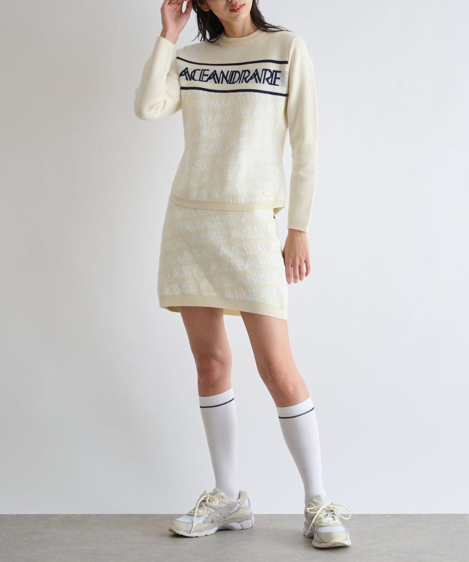 【Golf Wear】ACEANDRARE×+FTSUPREME.LA.LA.コラボトップス/F231-KT101